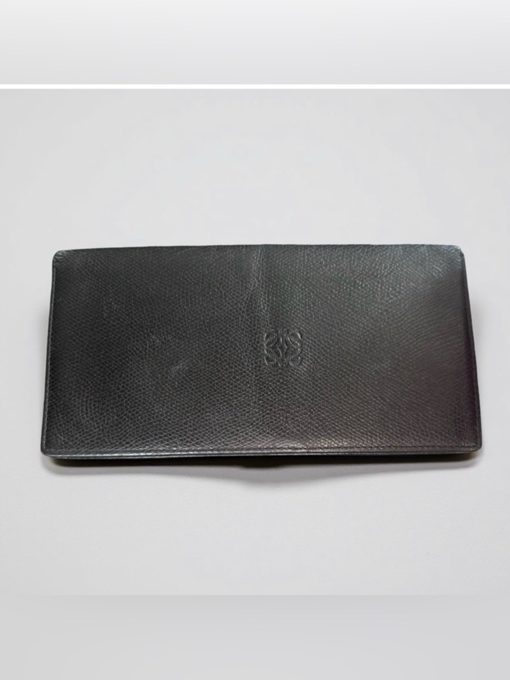 Loewe Anagram Logo long Bifold Wallet made in spain Mens/Womens